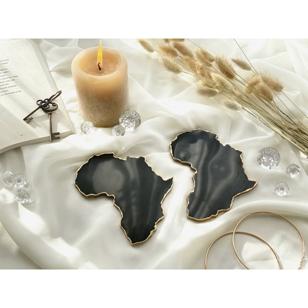 Rain Sky Home Decor Noir Africa Coasters Wayfair